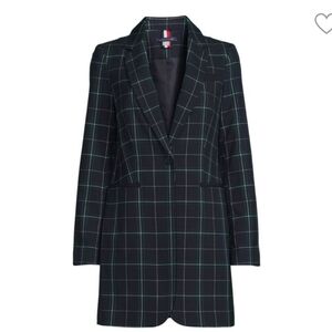 Tommy HilfigerCheck Duster Jacket sz 14
